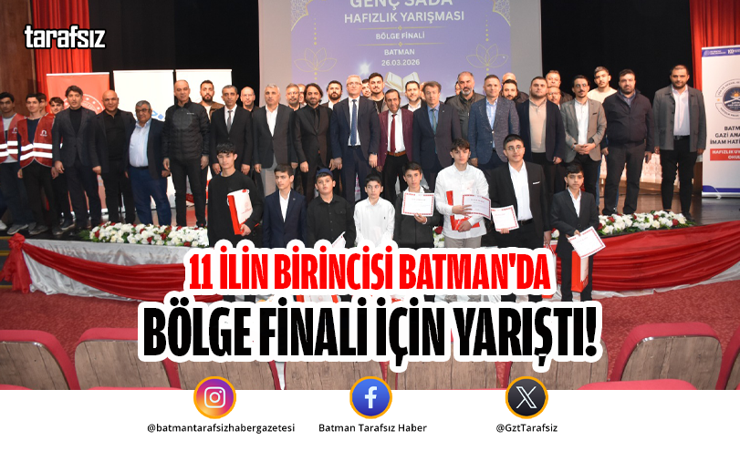 11 İlin Birincisi Batman’da Bölge Finali İçin Yarıştı!