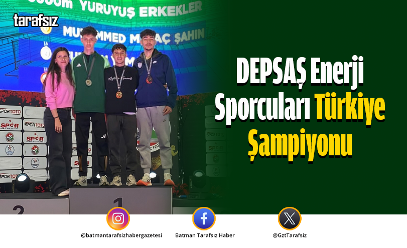 DEPSAŞ Enerji Sporcuları Türkiye Şampiyonu