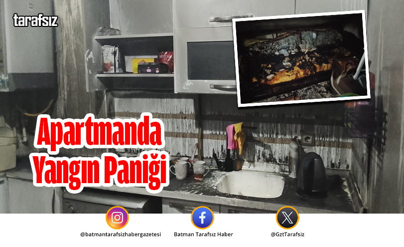 Apartmanda Yangın Paniği