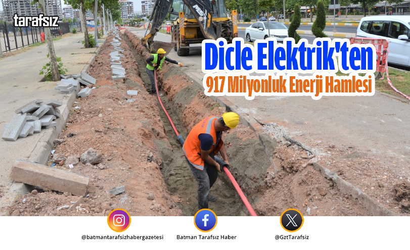 Dicle Elektrik’ten 917 Milyonluk Enerji Hamlesi