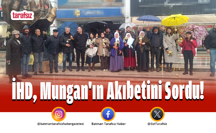 İHD, Mungan’ın Akıbetini Sordu!