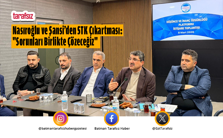 Nasıroğlu ve Şansi’den STK Çıkartması: “Sorunları Birlikte Çözeceğiz”