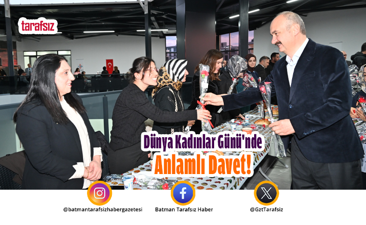 Dünya Kadınlar Günü’nde Anlamlı Davet!