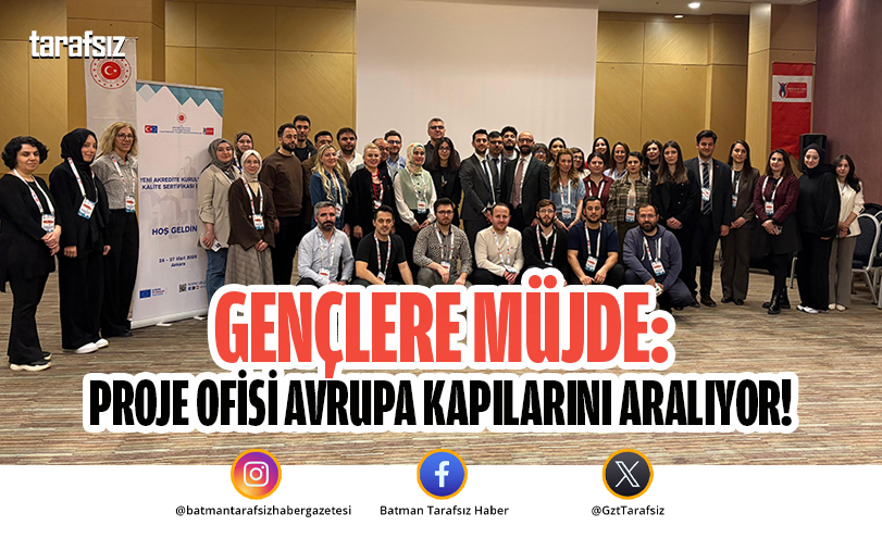 GENÇLERE MÜJDE: PROJE OFİSİ AVRUPA KAPILARINI ARALIYOR!