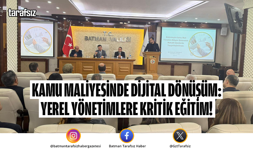 Kamu Maliyesinde Dijital Dönüşüm: Yerel Yönetimlere Kritik Eğitim!