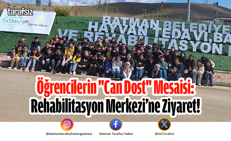 Öğrencilerin “Can Dost” Mesaisi: Rehabilitasyon Merkezi’ne Ziyaret!