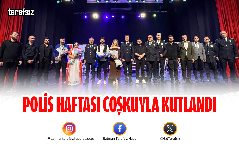 Polis Haftası Coşkuyla Kutlandı