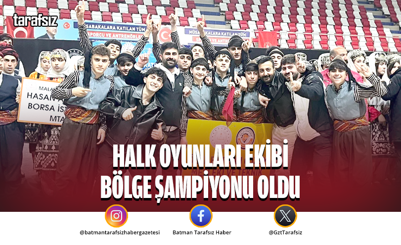 HALK OYUNLARI EKİBİ BÖLGE ŞAMPİYONU OLDU