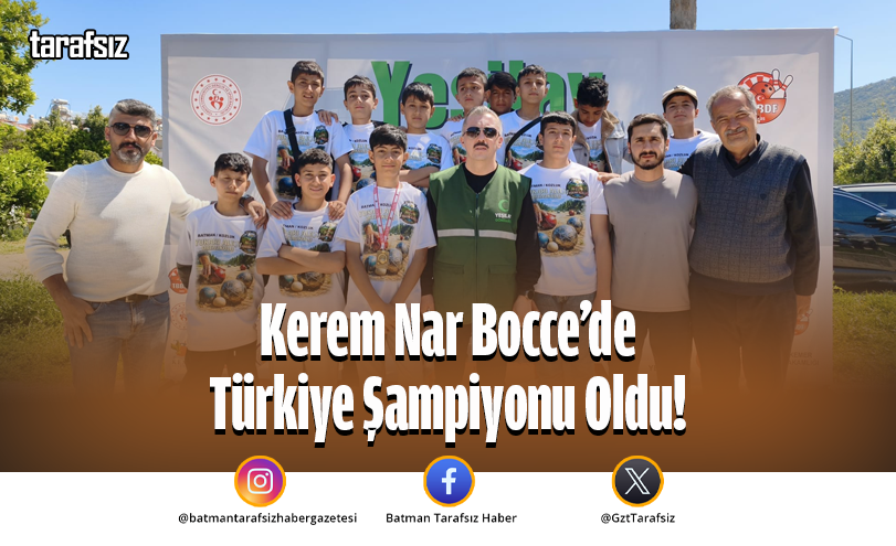 Kerem Nar Bocce’de Türkiye Şampiyonu Oldu!