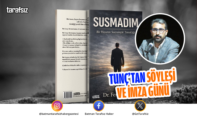 TUNÇ’TAN SÖYLEŞİ VE İMZA GÜNÜ