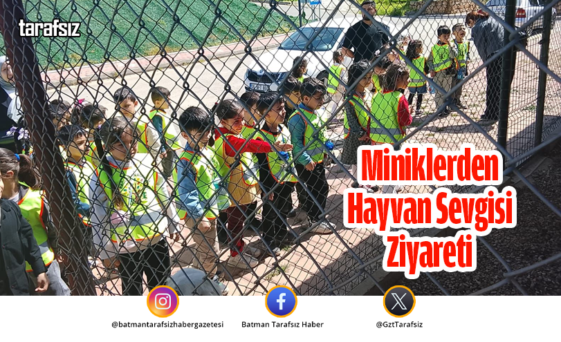 Miniklerden Hayvan Sevgisi Ziyareti