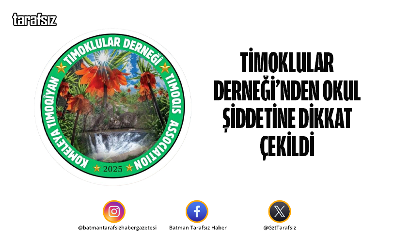 Timoklular Derneği’nden Okul Şiddetine Dikkat Çekildi
