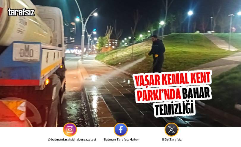 YAŞAR KEMAL KENT PARKI’NDA BAHAR TEMİZLİĞİ