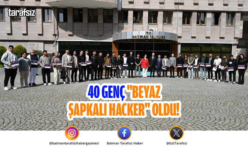 40 GENÇ “BEYAZ ŞAPKALI HACKER” OLDU!