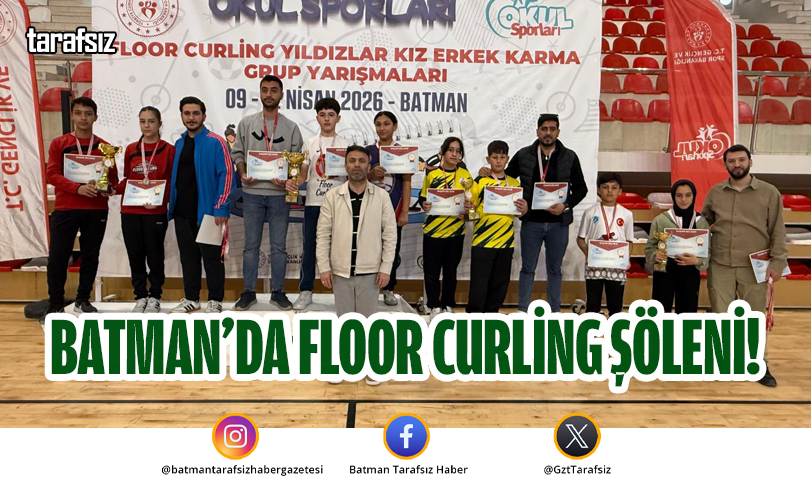 BATMAN’DA FLOOR CURLİNG ŞÖLENİ!