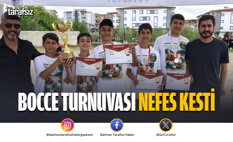 Bocce Turnuvası Nefes Kesti