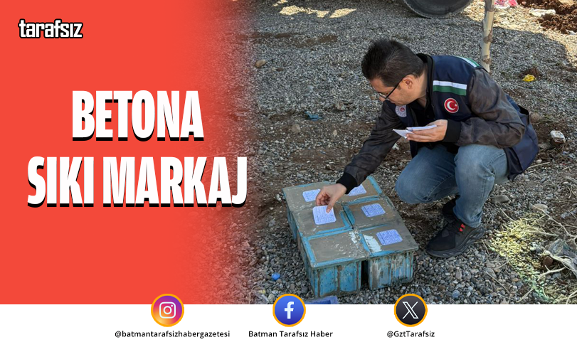 Betona Sıkı Markaj