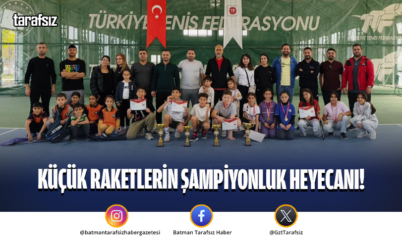 Küçük Raketlerin Şampiyonluk Heyecanı!