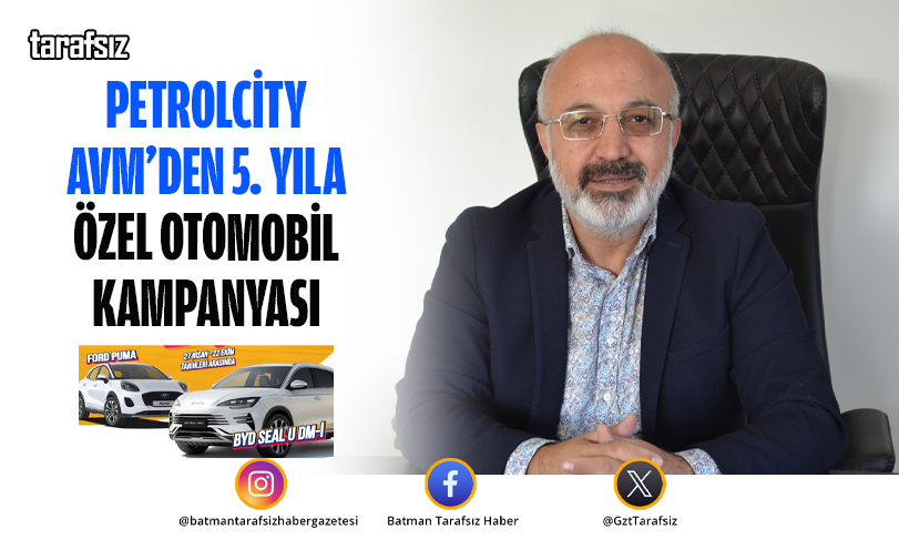 PETROLCİTY AVM’DEN 5. YILA ÖZEL OTOMOBİL KAMPANYASI