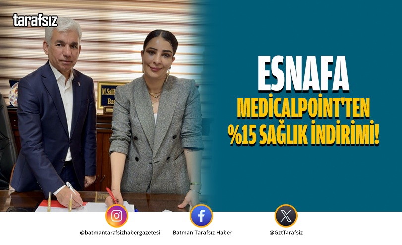 Esnafa Medicalpoint’ten %15 Sağlık İndirimi!