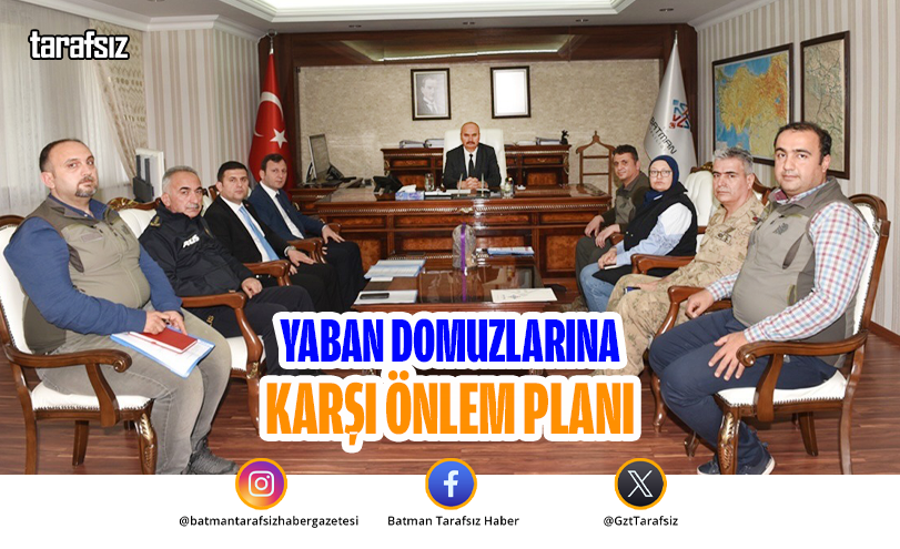 YABAN DOMUZLARINA KARŞI ÖNLEM PLANI