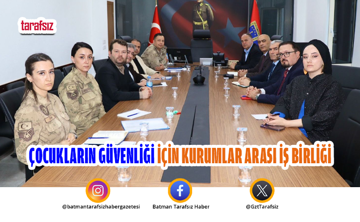 Çocukların Güvenliği İçin Kurumlar Arası İş Birliği