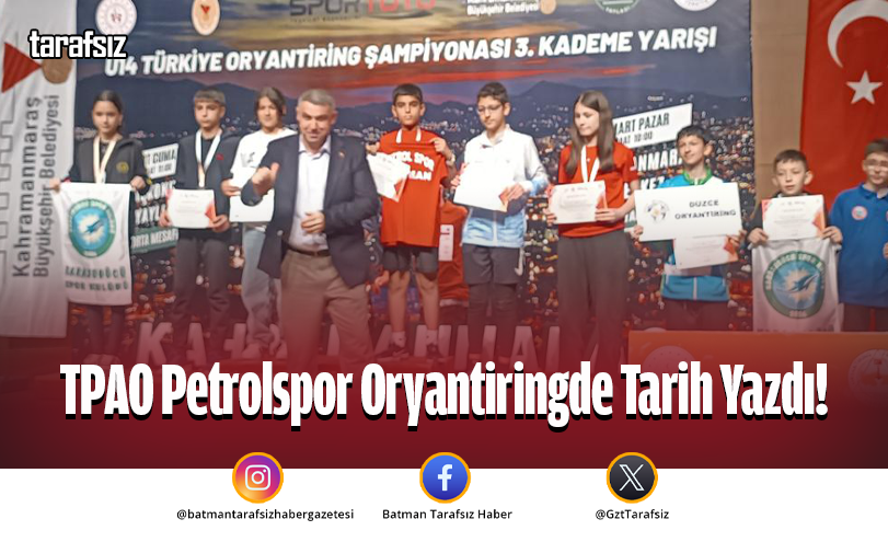 TPAO Petrolspor Oryantiringde Tarih Yazdı!
