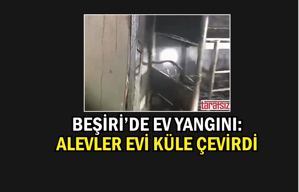 ALEVLER EVİ KÜLE ÇEVİRDİ