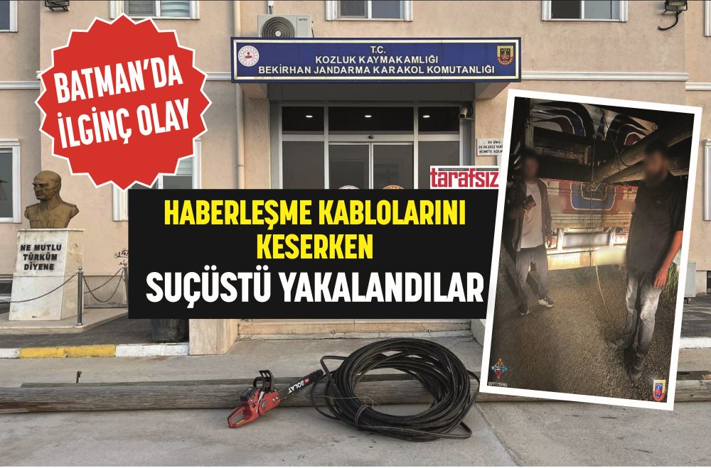 SUÇÜSTÜ YAKALANDILAR