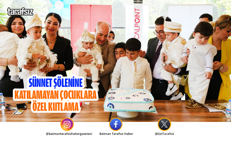Sünnet Şölenine Katılamayan Çocuklara Özel Kutlama