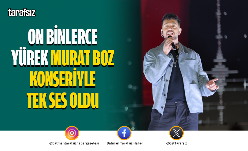 On Binlerce Yürek Murat Boz Konseriyle Tek Ses Oldu