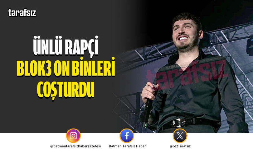 Ünlü Rapçi Blok3 On Binleri Coşturdu