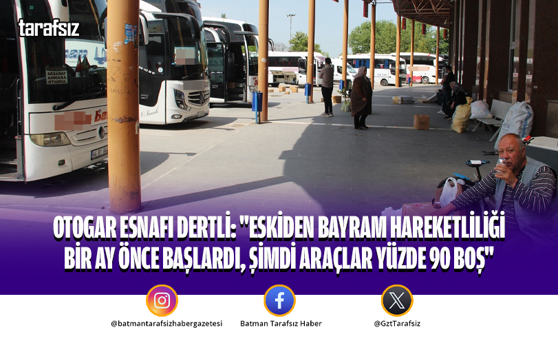 Otogarda Bayram Sessizliği: Araçlar %90 Boş!