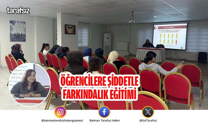 ÖĞRENCİLERE ŞİDDETLE FARKINDALIK EĞİTİMİ