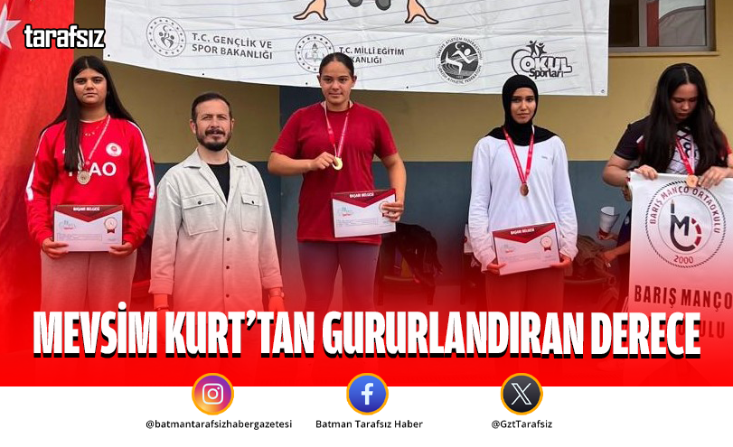 Mevsim Kurt’tan Gururlandıran Derece