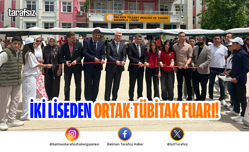 İki Liseden Ortak TÜBİTAK Fuarı!