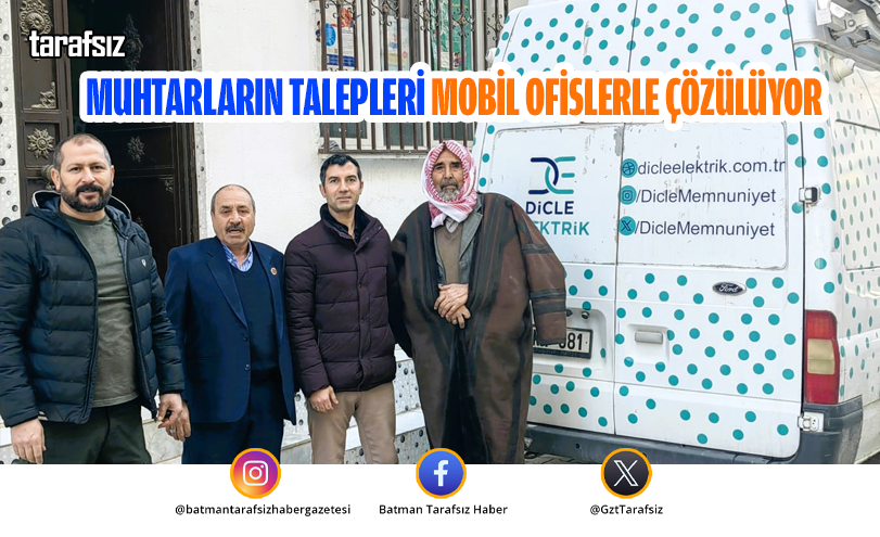 Muhtarların Talepleri Mobil Ofislerle Çözülüyor