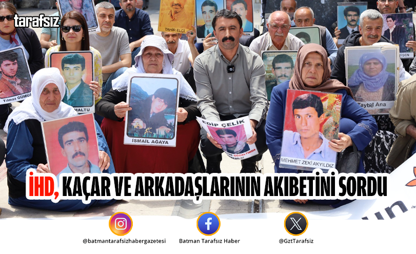 İHD, Kaçar ve Arkadaşlarının Akıbetini Sordu
