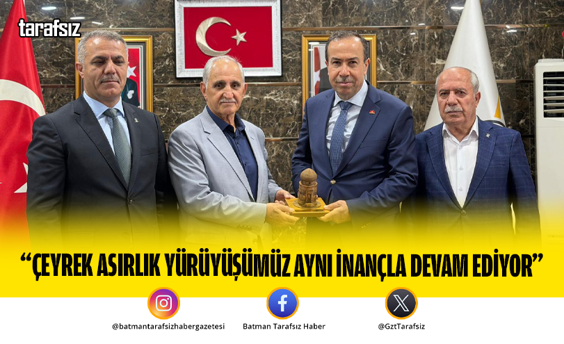 “Çeyrek Asırlık Yürüyüşümüz Aynı İnançla Devam Ediyor”