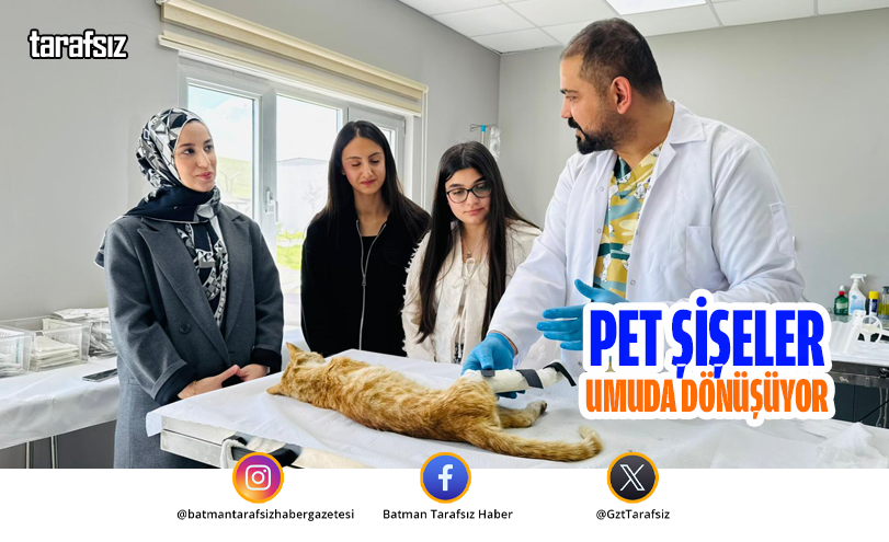 Pet Şişeler Umuda Dönüşüyor