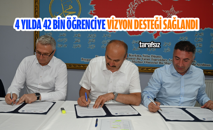 4 Yılda 42 Bin Öğrenciye Vizyon Desteği Sağlandı