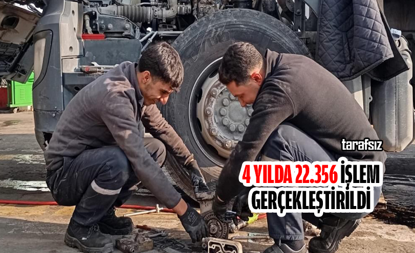 4 Yılda 22.356 İşlem Gerçekleştirildi