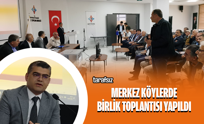 Merkez Köylerde Birlik Toplantısı Yapıldı