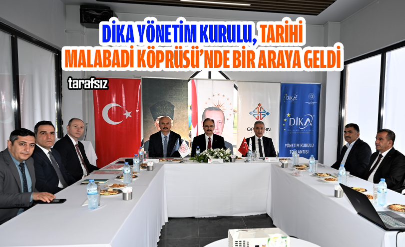 DİKA Yönetim Kurulu, Tarihi Malabadi Köprüsü’nde Bir Araya Geldi