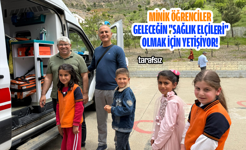 Minik Öğrenciler Geleceğin “Sağlık Elçileri” Olmak İçin Yetişiyor!