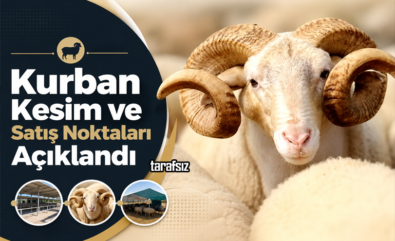 Kurban Kesim ve Satış Noktaları Açıklandı