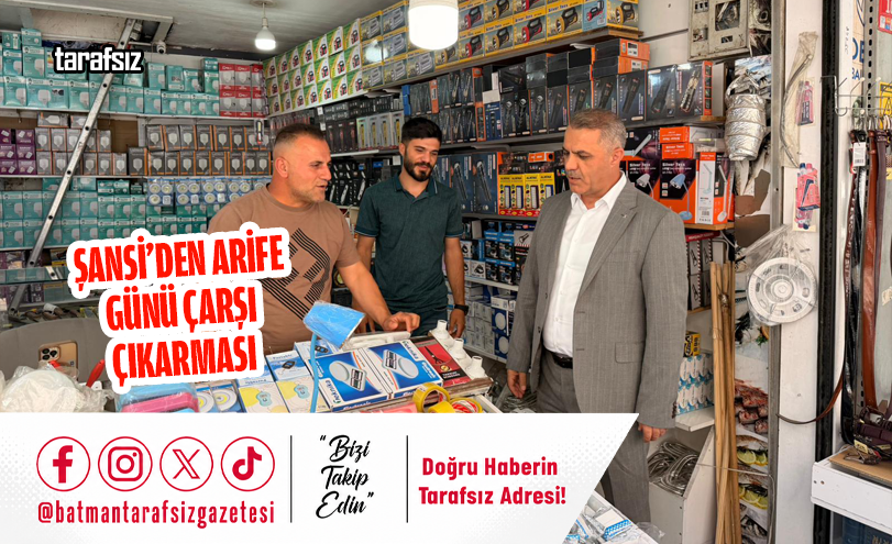 Şansi’den Arife Günü Çarşı Çıkarması