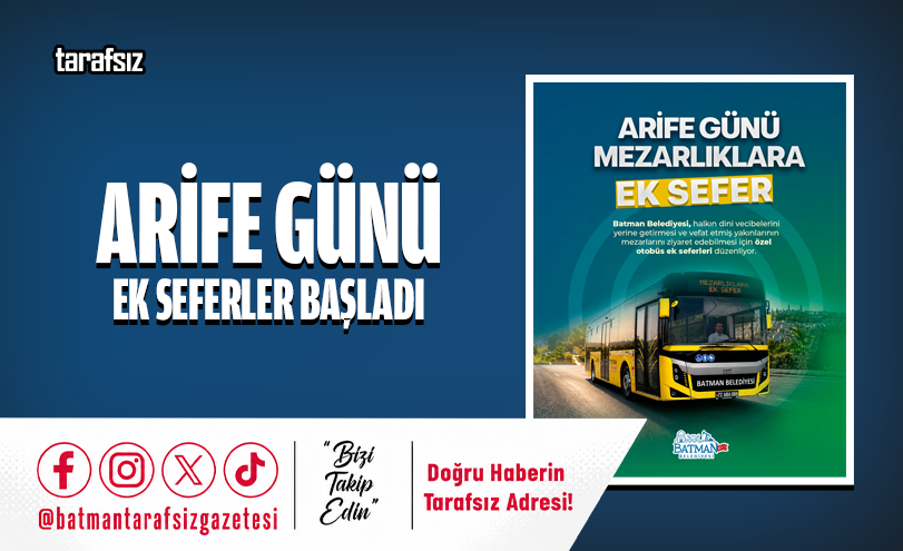 Arife Günü Ek Seferler Başladı
