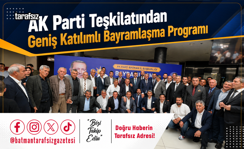 AK Parti Teşkilatından Geniş Katılımlı Bayramlaşma Programı