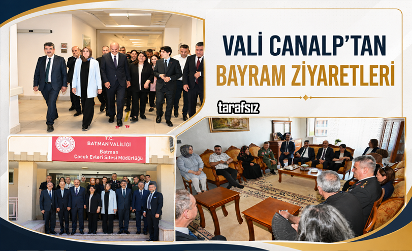 Vali Canalp’tan Bayram Ziyaretleri